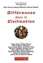Couverture du livre « Différences dans la civilisation » de Armand Touati aux éditions Cultures En Mouvement