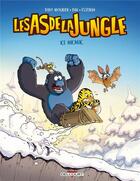 Couverture du livre « Les As de la Jungle t.2 ; ice micmac » de Davy Mourier et Dav aux éditions Delcourt