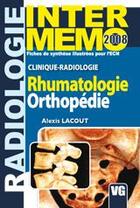 Couverture du livre « Clinique, radiologie ; rhumatologie, orthopédie » de Alexis Lacout aux éditions Vernazobres Grego