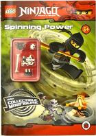 Couverture du livre « Lego Ninjago - masters of Spinjitzu ; spinning power » de  aux éditions Ladybird