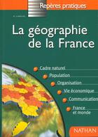 Couverture du livre « Geographie france 1998 » de  aux éditions Nathan