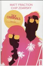 Couverture du livre « Sex criminals t.3 » de Matt Fraction et Chip Zdarsky aux éditions Glenat Comics