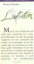 Couverture du livre « L'initiation » de Bruno Etienne aux éditions Dervy