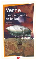 Couverture du livre « Cinq semaines en ballon » de Jules Verne aux éditions Flammarion