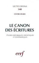 Couverture du livre « Le canon des ecritures » de Marguerite Hoppenot aux éditions Cerf