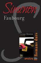 Couverture du livre « Faubourg » de Georges Simenon aux éditions Omnibus