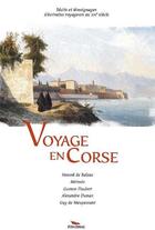 Couverture du livre « Voyage en Corse » de  aux éditions Pimientos