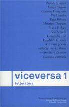 Couverture du livre « Viceversa litterature » de  aux éditions D'en Bas