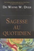 Couverture du livre « Sagesse au quotidien » de  aux éditions Ada