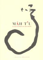 Couverture du livre « Mâh t'u ; le vrai classique du chat parfait » de Jean-Michel Cornu aux éditions L'archange Minotaure