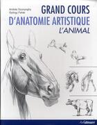 Couverture du livre « Grand cours d'anatomie artistique : l'animal ; les bases de l'art pratique » de Szunyoghy et Feher aux éditions Ullmann
