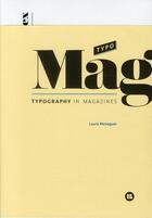 Couverture du livre « Typo mag ; typography in magazines » de Laura Meseguer aux éditions Index Books