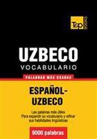 Couverture du livre « Vocabulario español-uzbeco - 9000 palabras más usadas » de Andrey Taranov aux éditions T&p Books