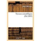 Couverture du livre « Travaux scientifiques » de Moissan Henri aux éditions Hachette Bnf