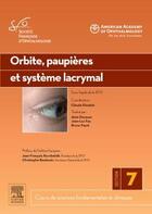 Couverture du livre « Orbite, paupières et système lacrymal » de  aux éditions Elsevier-masson
