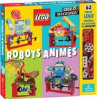 Couverture du livre « Lego : robots animés : construis, invente, joue ! » de  aux éditions Qilinn