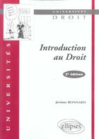 Couverture du livre « =>nouv.ed.9782340026209/bonna5 (3e édition) » de Bonnard aux éditions Ellipses