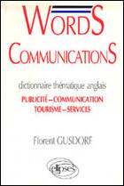 Couverture du livre « Words communications » de Florent Gusdorf aux éditions Ellipses