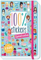 Couverture du livre « 100 stickers ; spécial rentrée » de Clementine Derodit aux éditions Philippe Auzou