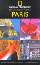 Couverture du livre « Paris » de Ayre et L Davidson aux éditions National Geographic