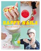 Couverture du livre « Happy nails » de Elfi De Bruyn aux éditions Terra - Lannoo, Uitgeverij