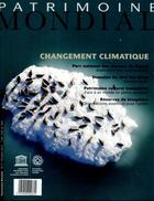 Couverture du livre « Patrimoine mondial et changement climatique » de Patrimoine Mondial aux éditions Unesco