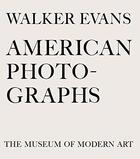 Couverture du livre « Walker evans american photographs (hardback) » de Walker Evans aux éditions Moma