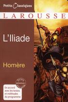 Couverture du livre « L'Iliade » de Homere aux éditions Larousse