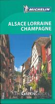 Couverture du livre « Gv (ang) alsace lorr champagne » de Collectif Michelin aux éditions Michelin