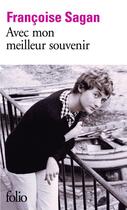 Couverture du livre « Avec mon meilleur souvenir » de Françoise Sagan aux éditions Gallimard