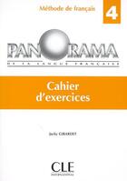 Couverture du livre « Panorama niveau 4 exercices : Cahier d'exercices » de Jacky Girardet aux éditions Cle International