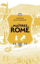 Couverture du livre « Les maîtres de Rome Tome 3 : Le Favori des dieux » de Colleen Mccullough aux éditions J'ai Lu
