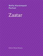 Couverture du livre « Zaatar » de Sofia Karampali Farhat aux éditions Bruno Doucey