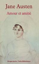 Couverture du livre « Amour & amitié » de Jane Austen aux éditions Rivages