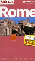 Couverture du livre « GUIDE PETIT FUTE ; CITY GUIDE ; Rome (édition 2012-2013) » de  aux éditions Le Petit Fute