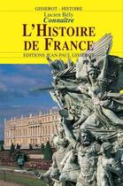 Couverture du livre « L'histoire de france » de Lucien Bely aux éditions Editions Jean-paul Gisserot