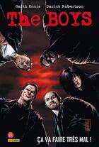 Couverture du livre « The Boys : Intégrale vol.1 : ça va faire très mal ! » de Garth Ennis et Darick Robertson aux éditions Panini