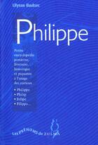 Couverture du livre « Philippe » de Badorc Ulysse aux éditions Zulma