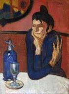 Couverture du livre « Pablo Picasso ; the absinthe drinker » de Mikhail German aux éditions Arca Publishers