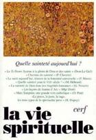 Couverture du livre « La vie spirituelle n 737 » de  aux éditions Cerf