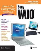 Couverture du livre « How to do everything with your sony vaio (r) » de Chappel Jon aux éditions Mcgraw-hill Education