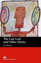 Couverture du livre « The last leaf ; and other stories » de O. Henry aux éditions Pan Macmillan