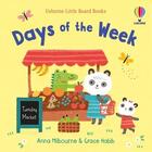 Couverture du livre « Days of the week : Usborne little board books » de Anna Milbourne et Grace Habib aux éditions Usborne