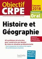 Couverture du livre « OBJECTIF CRPE » de Laurent Bonnet aux éditions Hachette Education