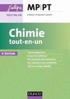 Couverture du livre « Chimie tout-en-un MP-PT (4e édition) » de Bruno Fosset aux éditions Dunod
