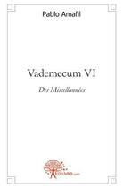 Couverture du livre « Vademecum vi » de Pablo Amafil aux éditions Edilivre