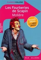 Couverture du livre « Les fourberies de Scapin » de Moliere et Audrey Fredon aux éditions Belin Education