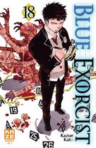 Couverture du livre « Blue exorcist t.18 » de Kazue Kato aux éditions Crunchyroll