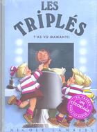 Couverture du livre « Les Triplés Tome 11 : t'as vu maman ?!! » de Nicole Lambert aux éditions Nicole Lambert