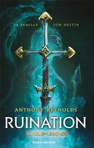 Couverture du livre « Ruination » de Anthony Reynolds aux éditions Mana Books